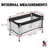 Travel crib for dolls 45 cm - Bayer Chic 2000 - Red and circles pattern