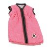 Sleeping bag for dolls to 55 cm - Bayer Chic 2000 - Coral-Grey