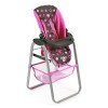Doll High Chair for dolls to 55 cm - Bayer Chic 2000 - Pinky Balls