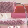 Pink winter kit for Bebelux doll pram