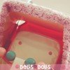 Pink winter kit for Bebelux Big doll pushchair