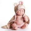 Berenguer Boutique doll 39 cm - La newborn Moments - Teddy Bear