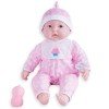 Designed by Berenguer doll 51 cm - Lots to Cuddle Babies - Huggable pink doll