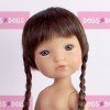 Berjuan doll 35 cm - Boutique dolls - Fashion Girl with braids without clothes