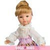 Berjuan doll 35 cm - Gretta with white shirt