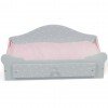 Doll wooden changing table - Bayer Chic 2000 - Pink and grey