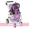 Emotion 2 in 1 doll pram 77 cm - Chair and carrycot combination - Bayer Chic 2000 - Lilac