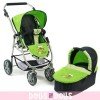 Emotion 2 in 1 doll pram 77 cm - Chair and carrycot combination - Bayer Chic 2000 - Green-bee