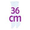 Complements for Así doll 36 cm - Light blue tights