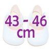 Complements for Así doll 43 to 46 cm - Light blue shoes for María, Pablo, Leo and Limited Series doll