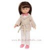 Outfit for Corolle doll 33 cm - Les Chéries - Trench, blouse, pants and shoes set