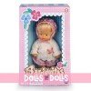 Barriguitas Classic doll 15 cm - Blonde baby girl with jersey