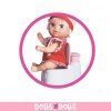 Nancy doll 43 cm - Babysitter - Bathroom