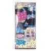 Outfit for Nancy doll 43 cm - Bow Fashion Stylish - Blue and fuchsia