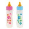 Complements for Nenuco doll - Two magic baby bottles set with milk