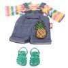 Outfit for Götz doll 45-50 cm - Combo Tropical