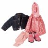 Outfit for Götz doll 45-50 cm - Combo Glitter Glamour