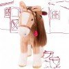 Light brown horse for dolls up to 50 cm by Götz.