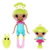 Lalaloopsy doll 7.5 cm and 4 cm - Mini Lalaloopsy Littles - Twinkle and Pix sisters