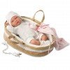 Llorens doll 42 cm - Lala with carrycot