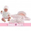 Llorens doll 42 cm - Lala with star sleeping-bag