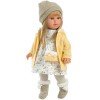 Llorens doll 40 cm - Martina blonde with yellow jacket