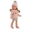 Llorens doll 37 cm - Daniela with pink winter outfit
