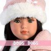 Llorens doll 40 cm - Greta with floral dress and vest