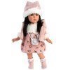 Llorens doll 40 cm - Greta with floral dress and vest