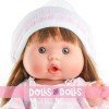 Marina & Pau doll 26 cm - Nenotes Party Edition - Pink wool