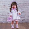 Mariquita Pérez Doll 50 cm - With white and pink coat