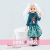 Paola Reina doll 32 cm - Las Amigas Articulated - Cécile with blue winter outfit