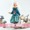 Paola Reina doll 32 cm - Las Amigas Articulated - Cécile with blue winter outfit