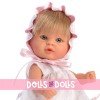 Así doll 20 cm - Bomboncín with white and pink organza set