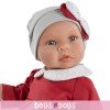 Así doll 46 cm - Leo with grey dress and red chest