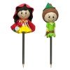 Fofu-pencil assembly kit - Red Riding Hood & Peter Pan
