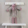 Outfit for Así doll 40 cm - Trench coat, scarf and leggins for Sabrina doll