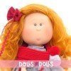 Nines d'Onil doll 30 cm - Redhead Mia with light grey dress 