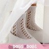 Complements for Paola Reina 32 cm doll - Las Amigas - White pointelle socks