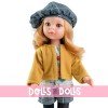 Paola Reina doll 32 cm - Las Amigas - Dasha with mustard jacket and hat