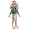 Paola Reina doll 32 cm - Las Amigas Funky - Manica with star printed jacket and bow