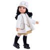 Paola Reina doll 32 cm - Las Amigas - Carina with white coat with hat