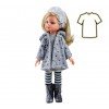 Outfit for Paola Reina doll 32 cm - Las Amigas - Winter outfit for Claudia