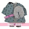 Outfit for Paola Reina doll 32 cm - Las Amigas - Winter outfit for Claudia