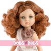 Paola Reina doll 32 cm - Las Amigas - Cristi with corduroy dress and sequined bag