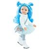 Paola Reina doll 32 cm - Las Amigas Funky - Nieves with winter outfit and bag