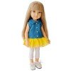 Reina del Norte doll 32 cm - Blanca with denim blouse and white pants