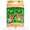 Sylvanian Families - Walnut Squirrel Twins