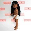 Vestida de Azul doll 28 cm - Carlota african-american with straight hair and fringe without clothes