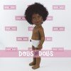 Vestida de Azul doll 33 cm - Paulina african-american without clothes